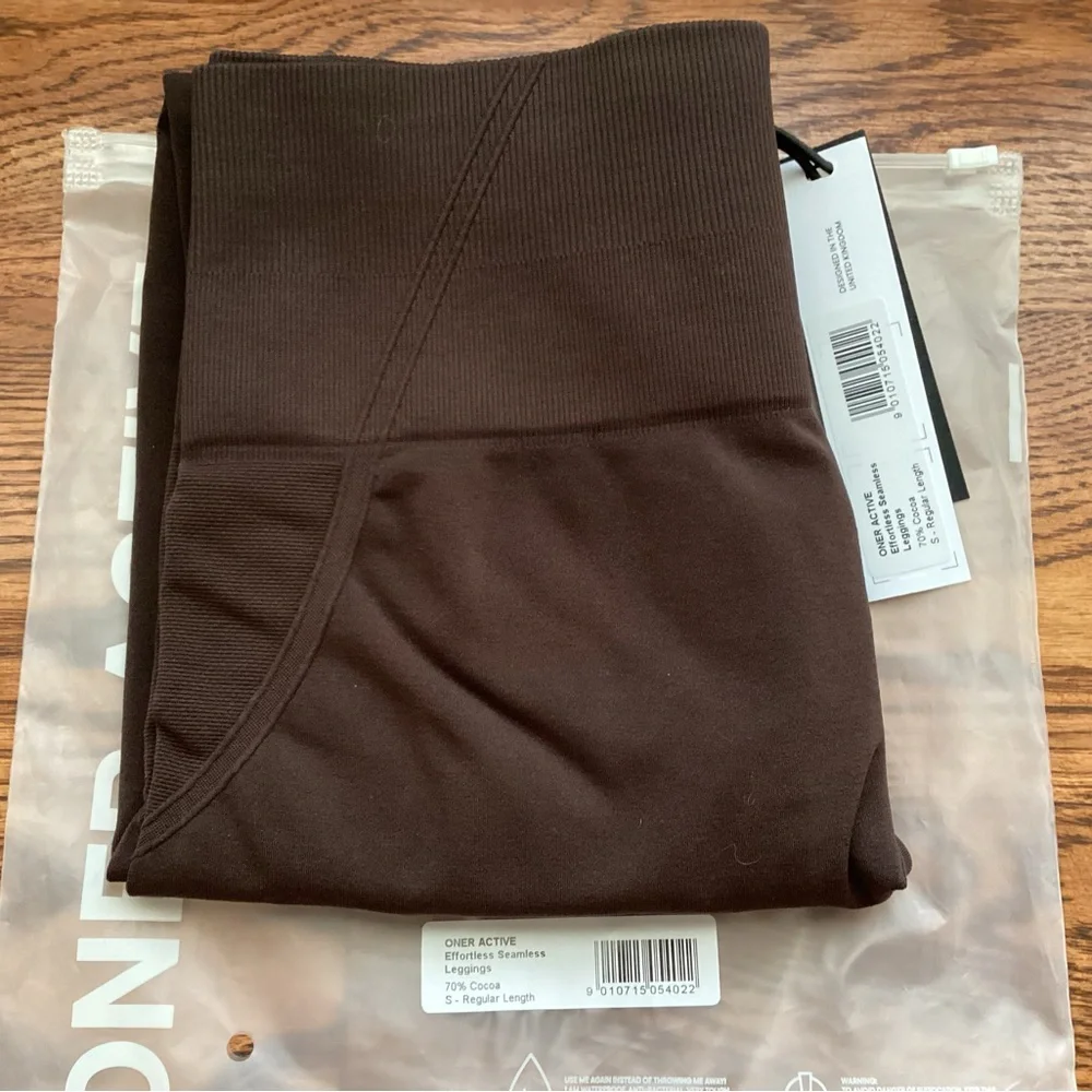 Oner Active Chocolate Leggings - Picture 6 of 11